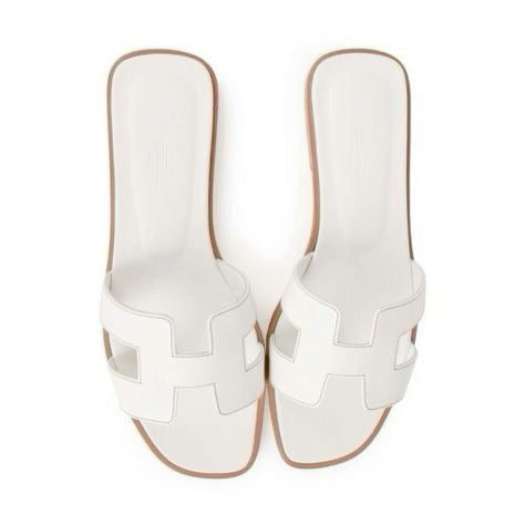 HÈR WHITE SANDALES
