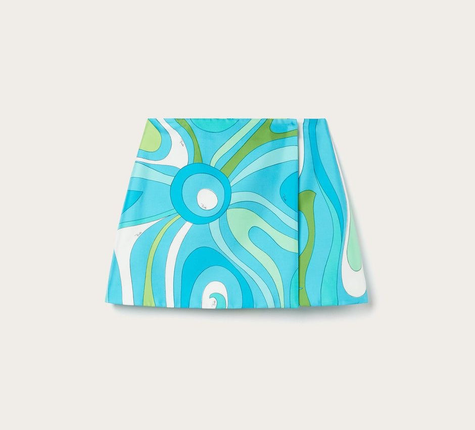 PUC ALARA BLUE GREEN SKIRT