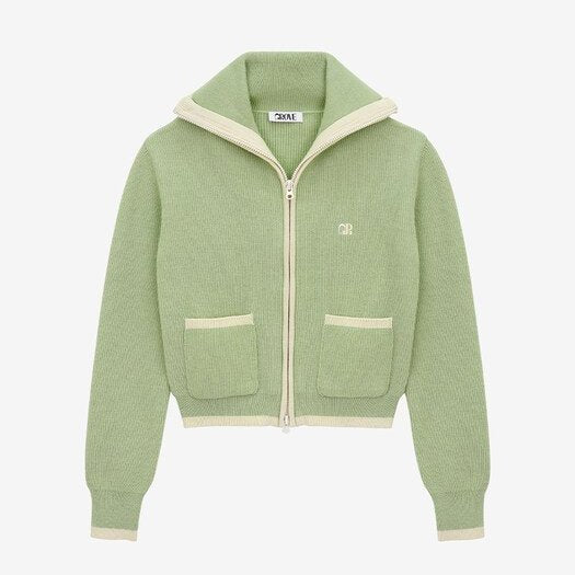 GREEN CARDIGAN