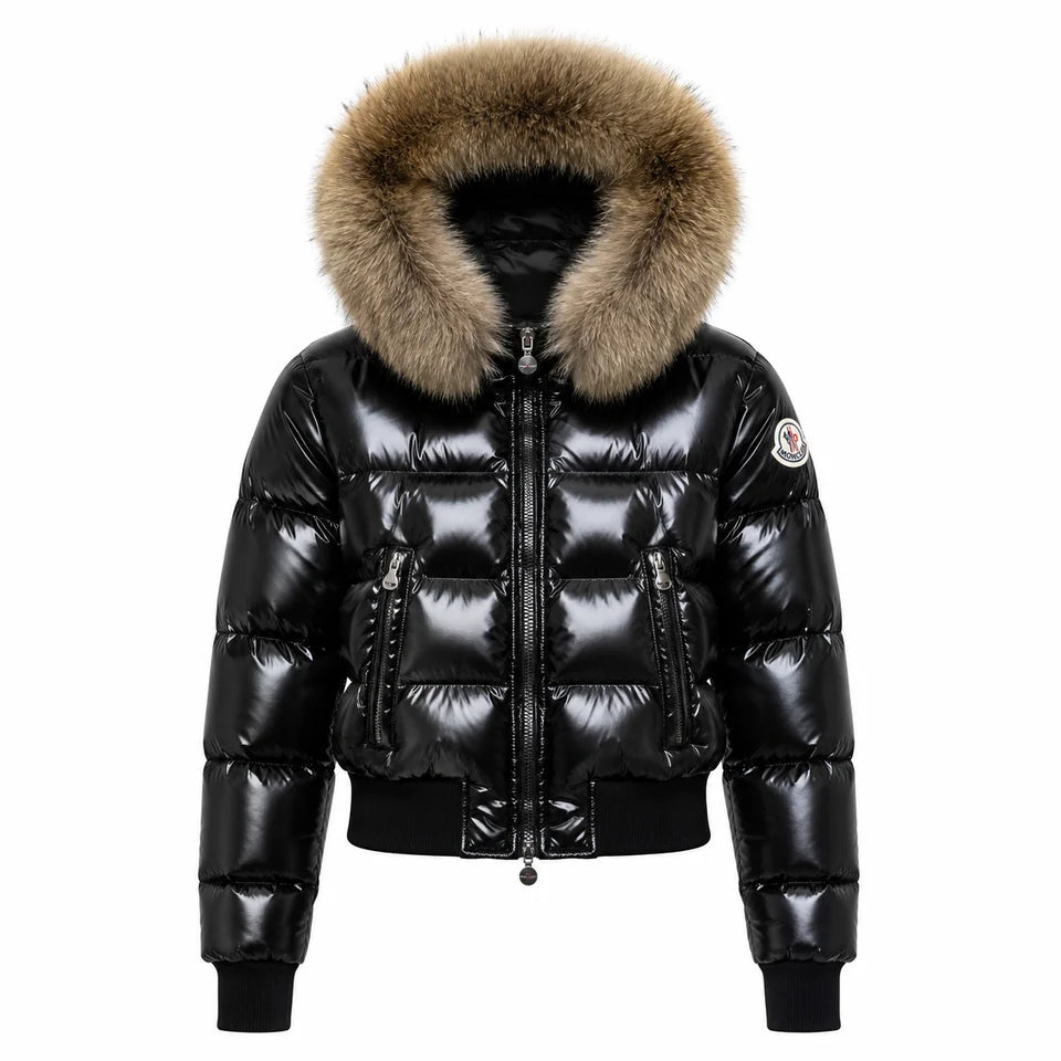 OVALIE BLACK PUFFER