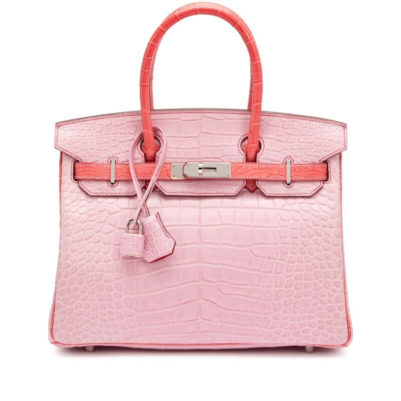 LUXURY PINK CORAL BAG