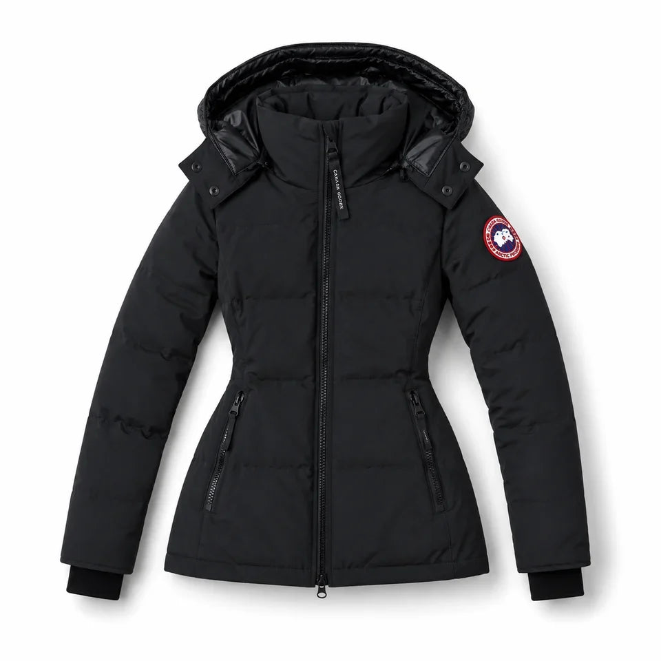 CLARA BLACK JACKET WITHOUT FUR