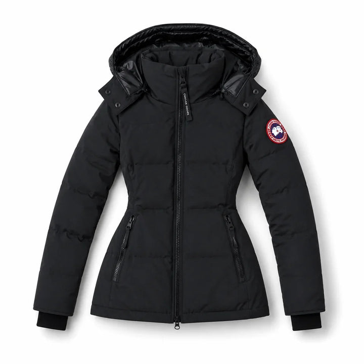 CLARA BLACK JACKET WITHOUT FUR