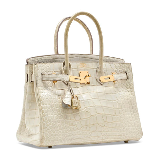 LUXURY BEIGE LEATHER BAG