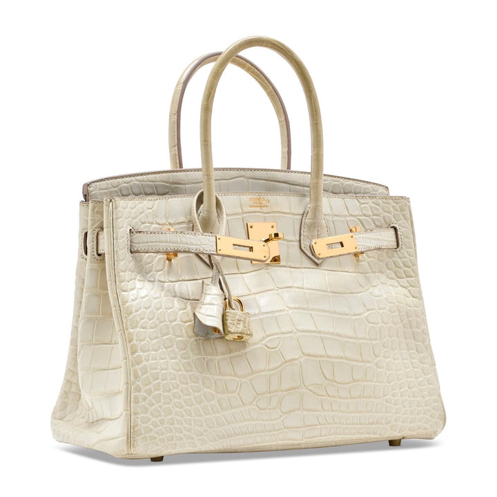 LUXURY BEIGE LEATHER BAG