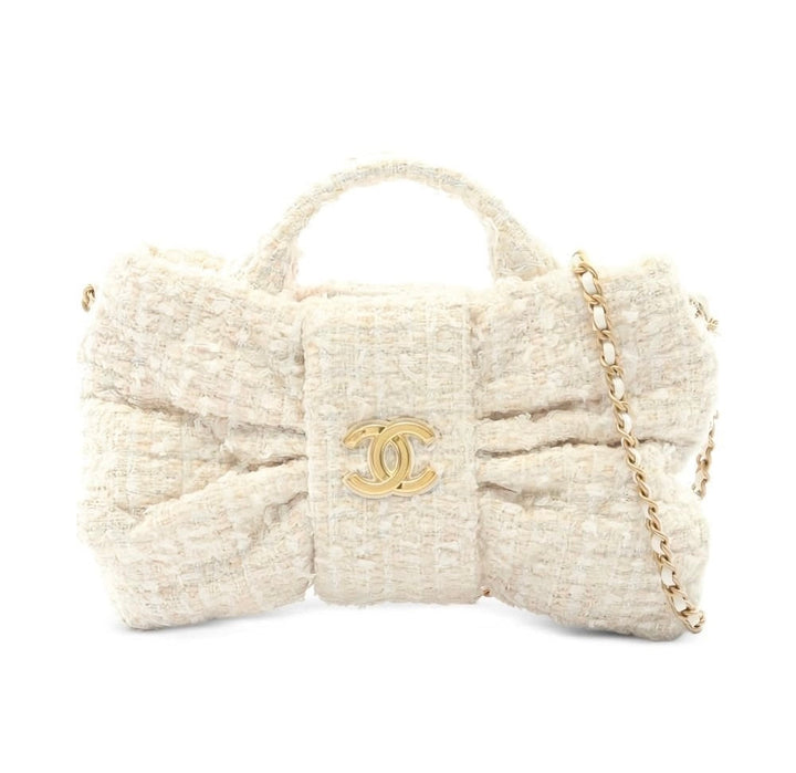 IVORY BOW BAG