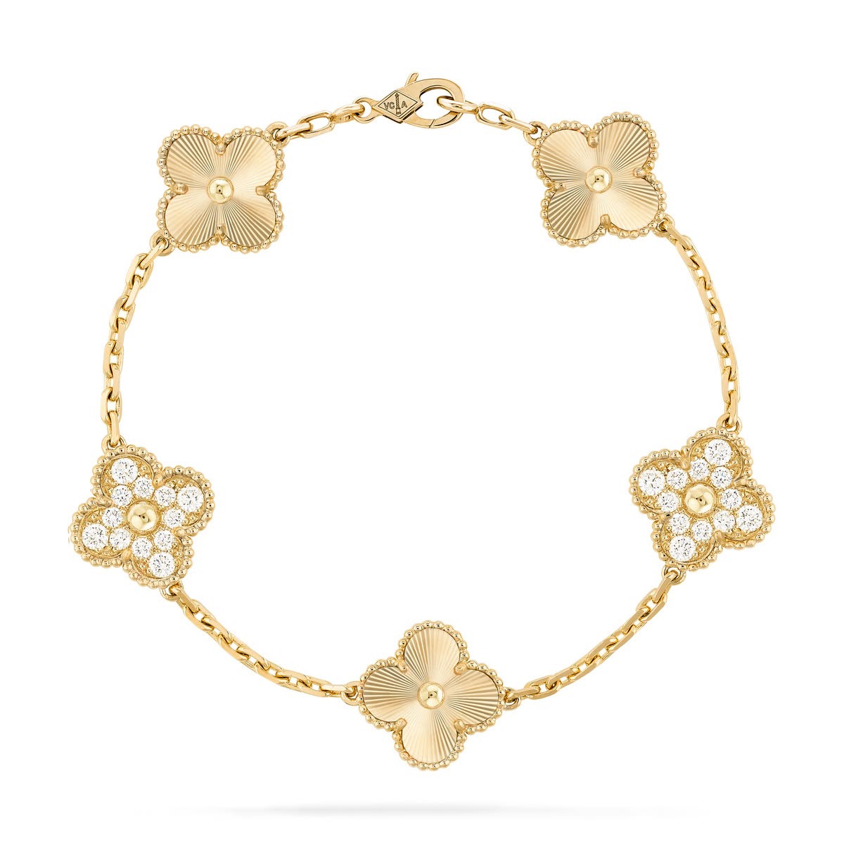 CLEAVE HALF DIAMOND BRACELET