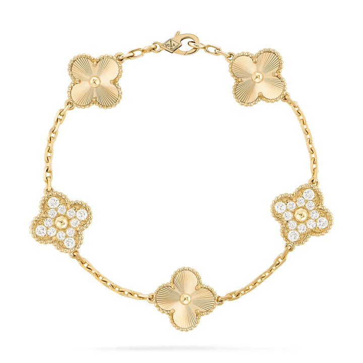 CLEAVE HALF DIAMOND BRACELET