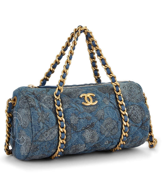 DENIM DUFFLE BAG