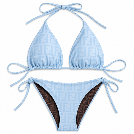F BLUE BIKINI
