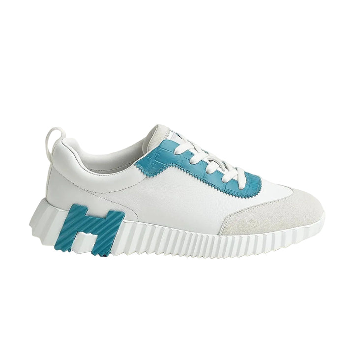 HÈR BLUE ALLIGATOR SNEAKERS