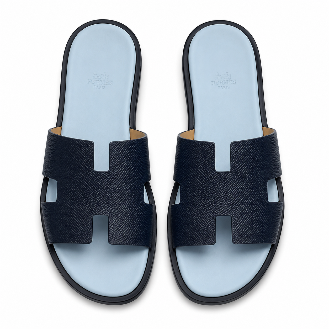 HER BLUE SANDALES