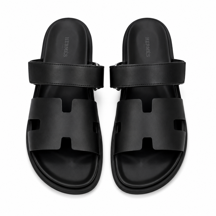 HER CHYPRA BLACK SANDALES