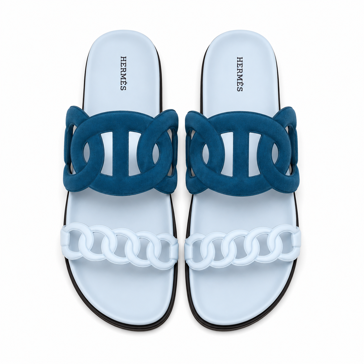 HÈR EXTRA BLUE SANDALES