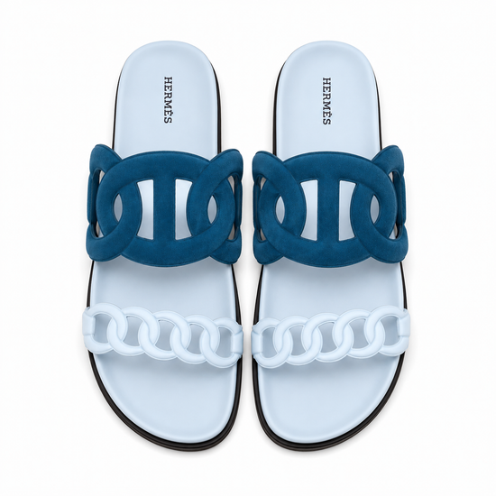 HÈR EXTRA BLUE SANDALES