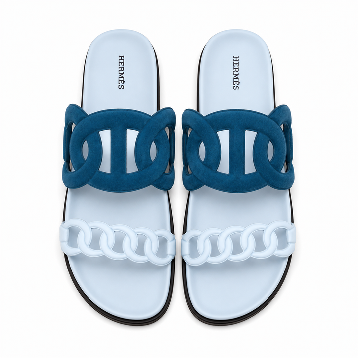 HÈR EXTRA BLUE SANDALES