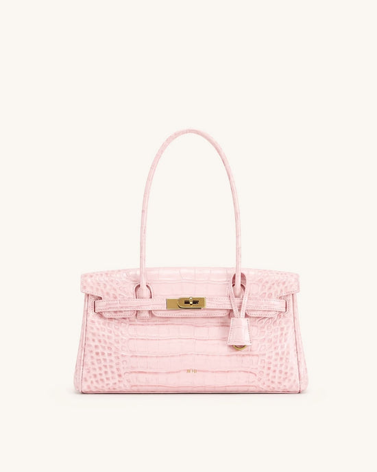 HER OVSIE BAG PINK