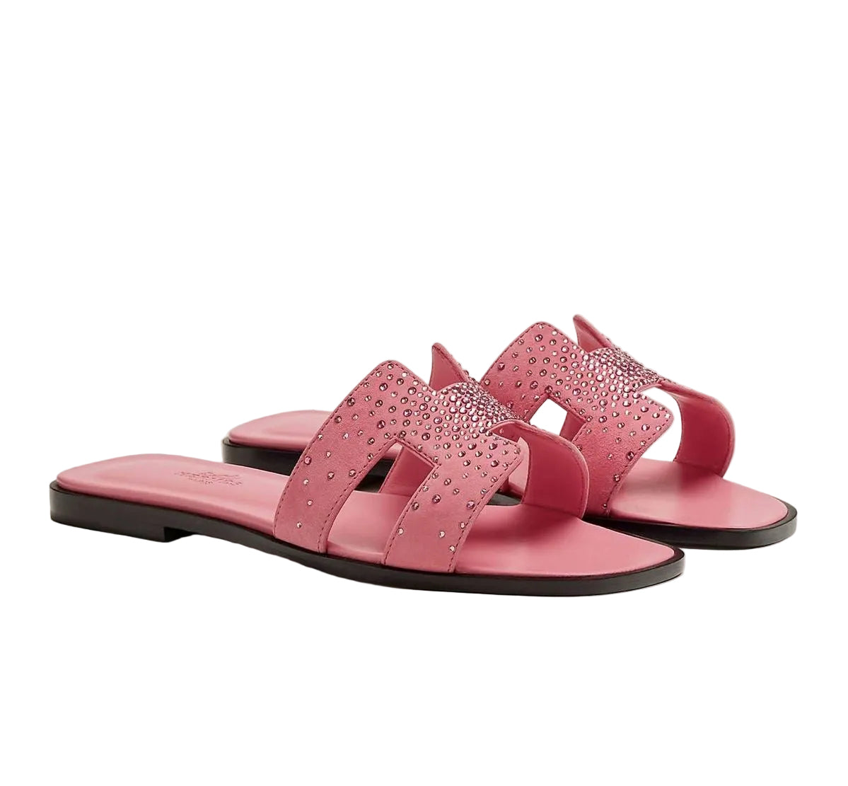 HÈR PINK SPARKLE SANDALES
