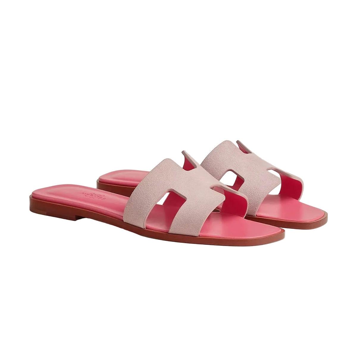 HÈR PINK TWO TONE SANDALES