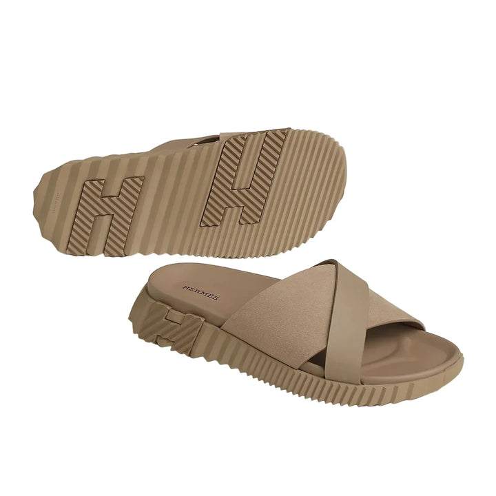 HER RIO BEIGE SANDALES
