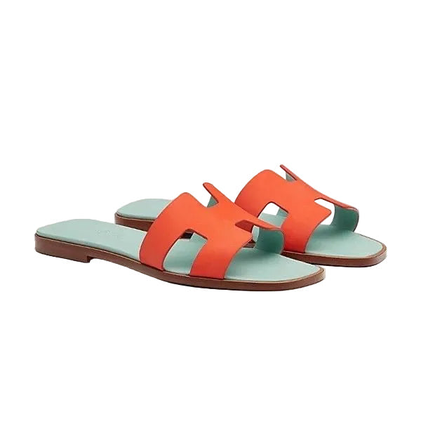 HÈR TIFFANY ORANGE SANDALES