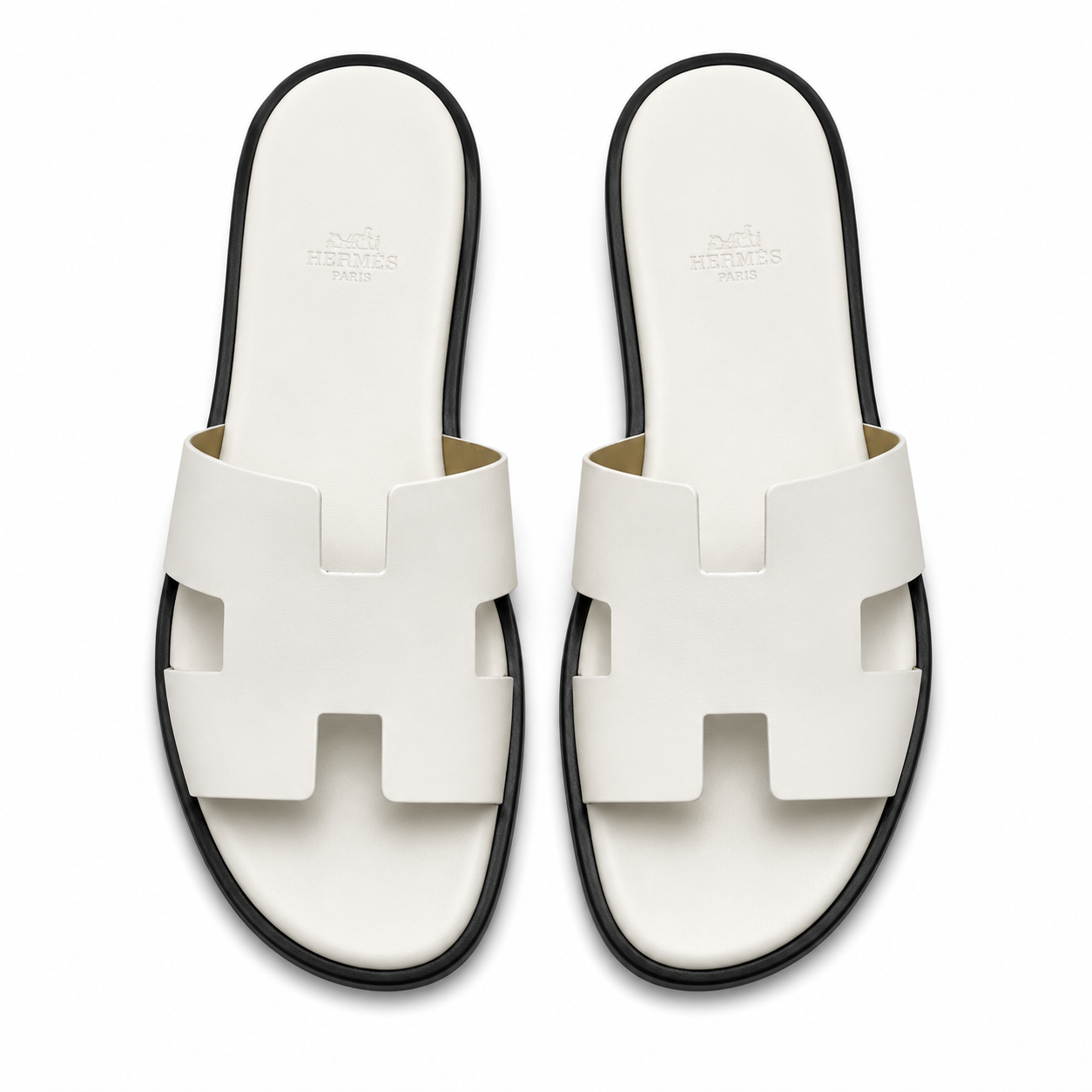 HER WHITE SANDALES