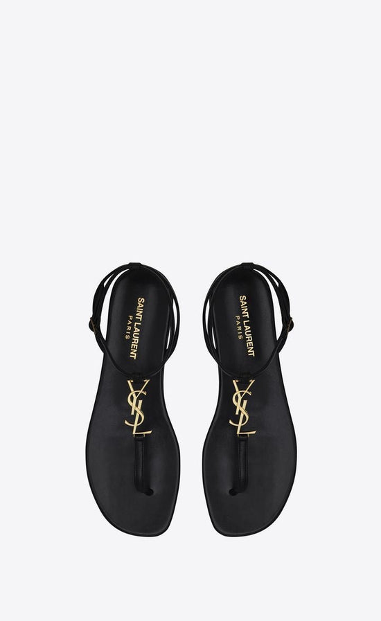 LAURA FRONT LOGO SANDALS