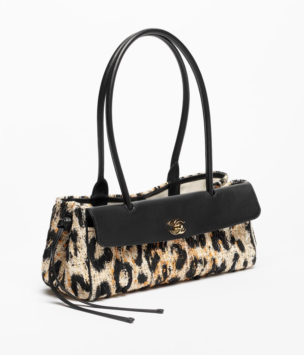 LEOPARD BOUCLE BAG