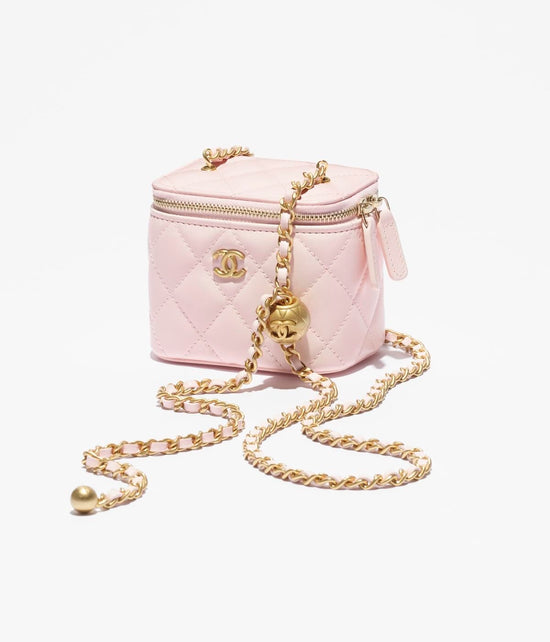 LIGHT PINK BOX BAG