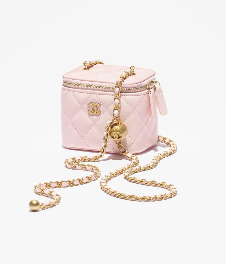 LIGHT PINK BOX BAG