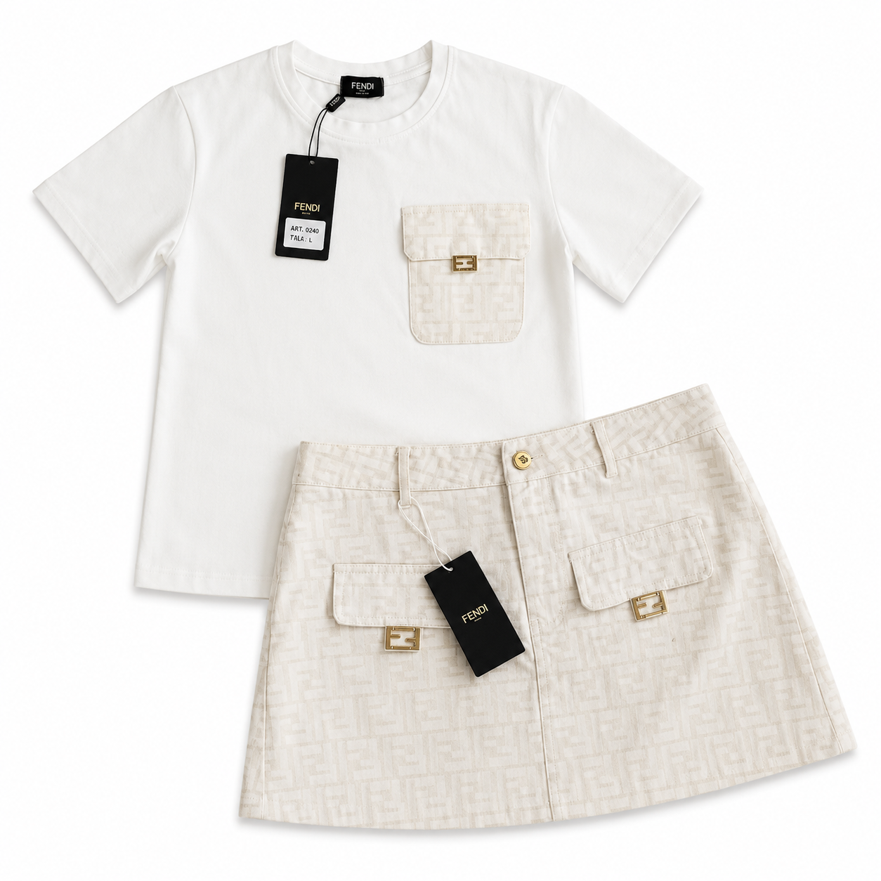 LIGHT SKIRT SET