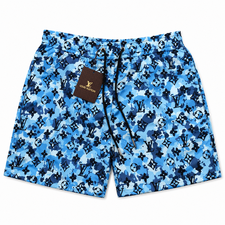 LOVIE BLUE CAMO SHORTS
