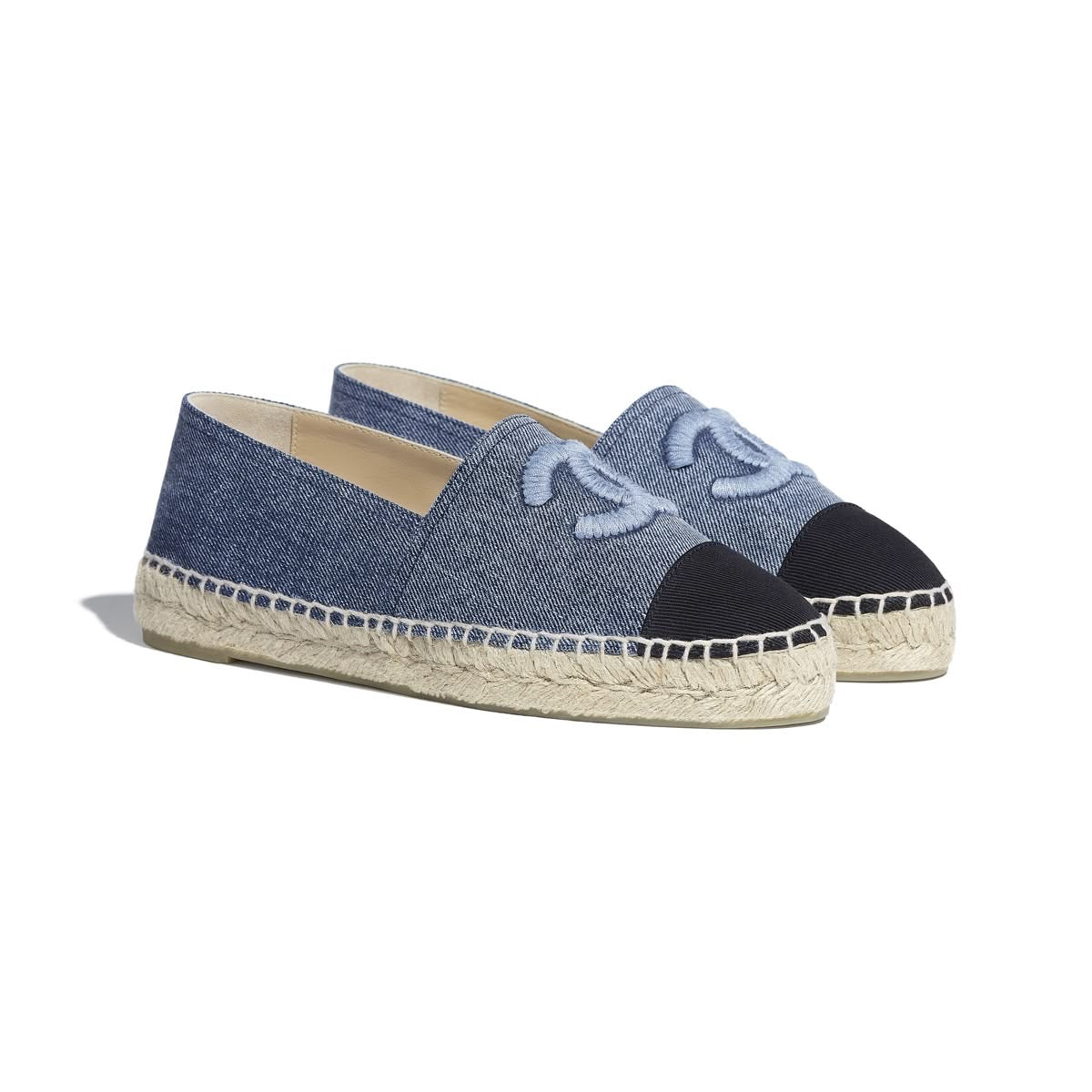 NEL DENIM SLIP ON SANDALS