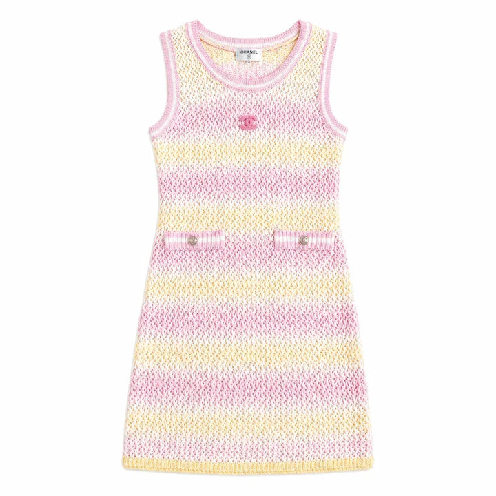 NEL PINK YELLOW DRESS