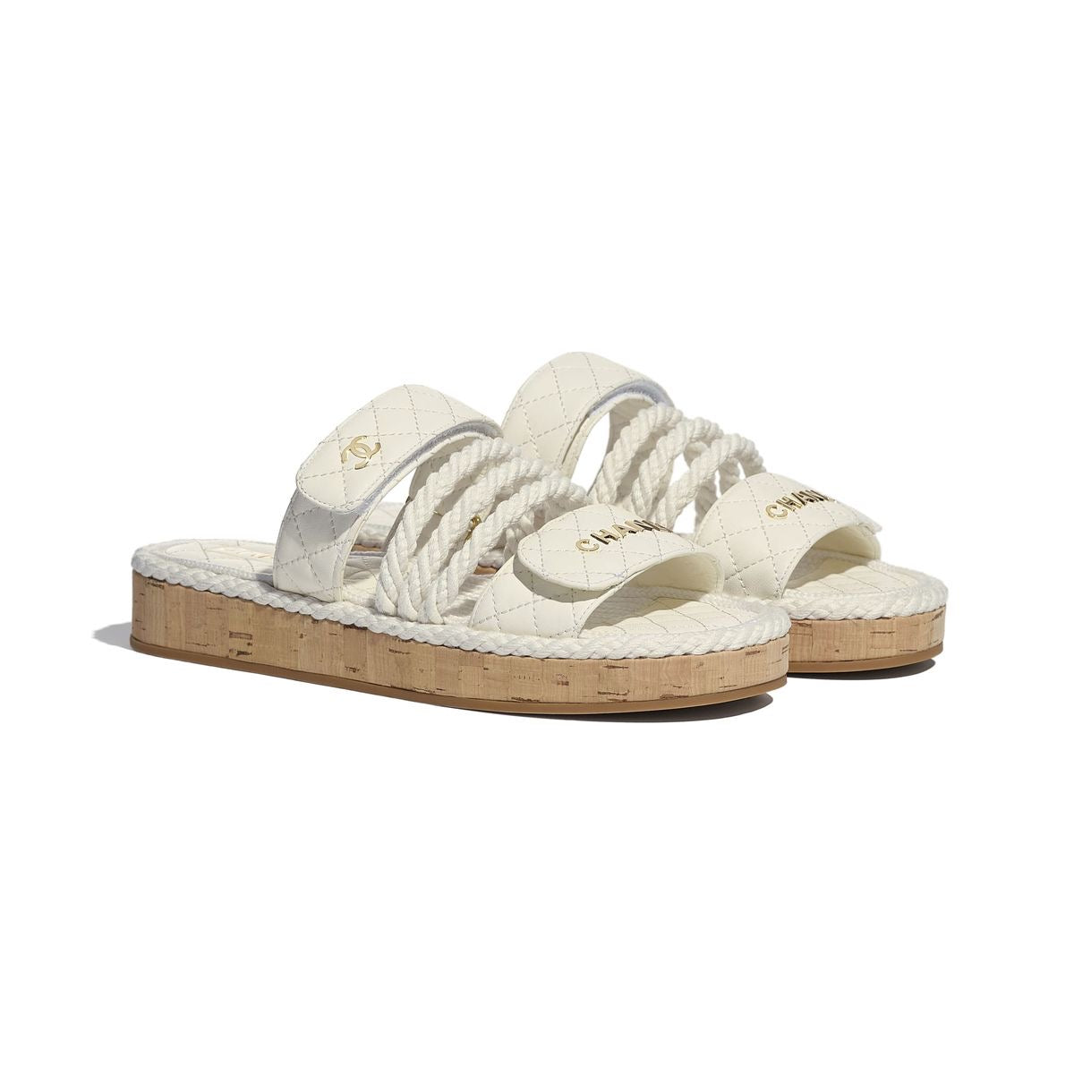 NEL WHITE BAE SANDALS