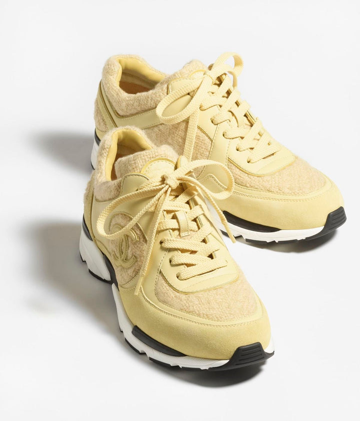 NELA BUTTER YELLOW SNEAKERS