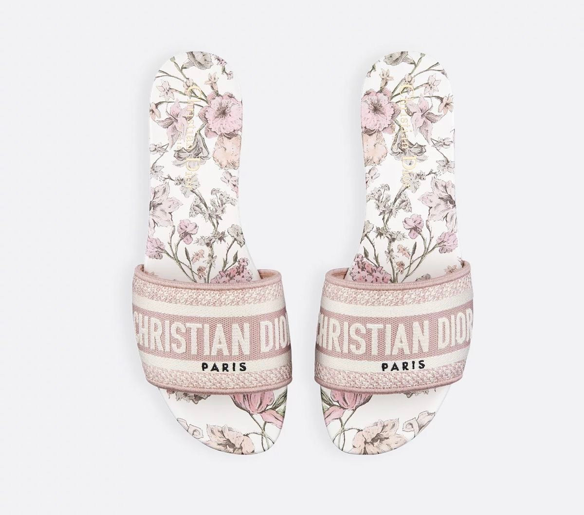 PARISE PINK FLOWERS SANDALES