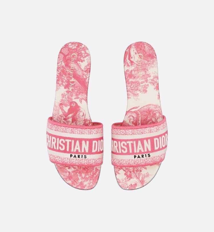 PARISE PINK PRINT SANDALES