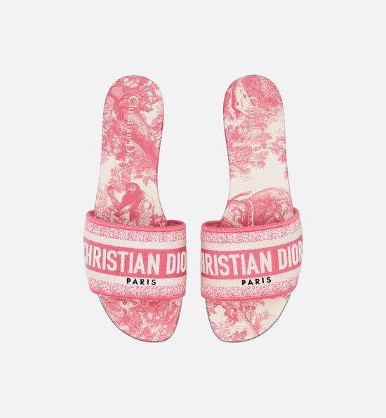 PARISE PINK PRINT SANDALES