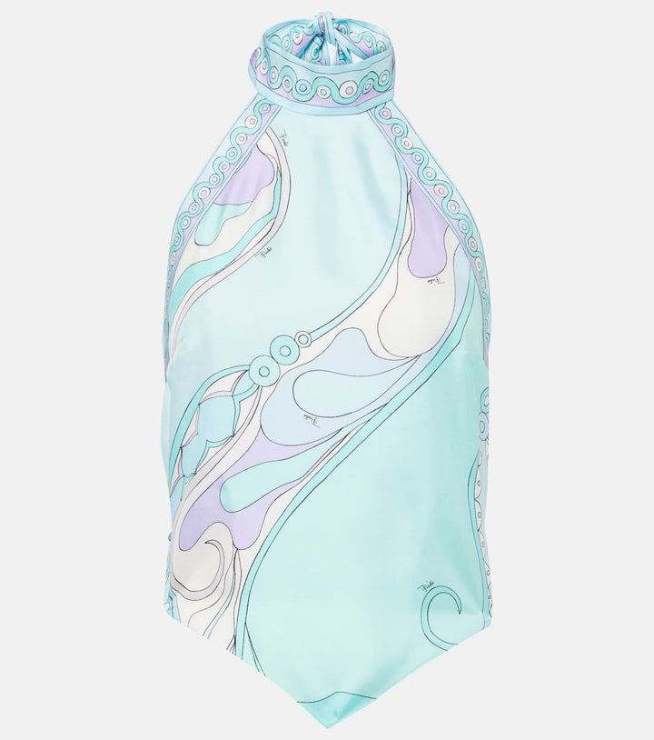 PUC CLARA TURQUOISE TOP