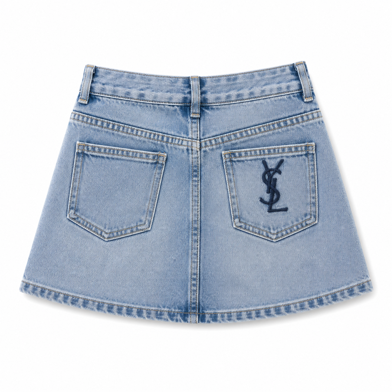 SIGNATURE DENIM SKIRT