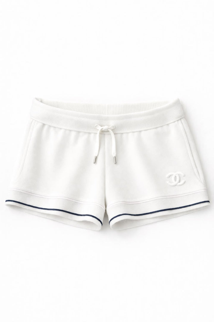 TENNIS WHITE SHORTS