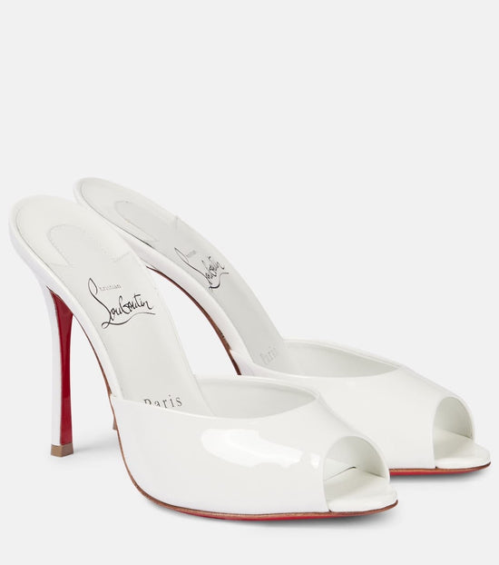 WHITE DOLLY MULES